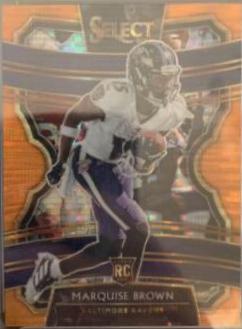 Marquise Brown [Orange Pulsar Prizm] #65