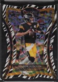 Mason Rudolph [Die Cut Zebra Prizm] #139