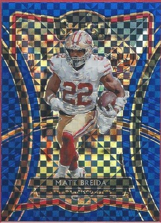 Matt Breida [Blue Prizm] #195
