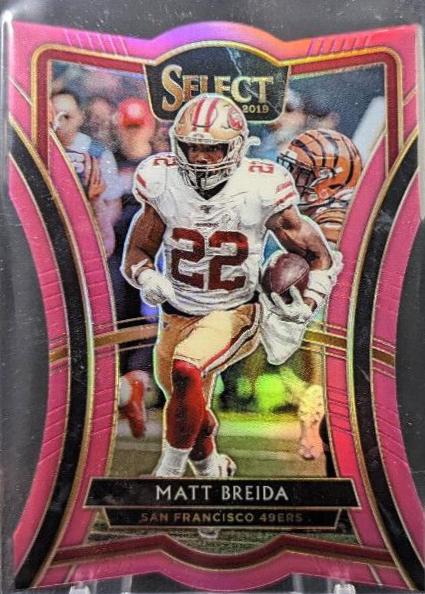 Matt Breida [Die Cut Pink Prizm] #195