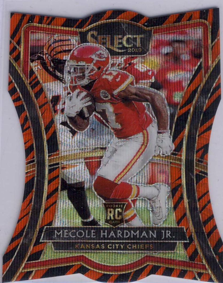 Mecole Hardman Jr. [Die Cut Tiger Prizm] #104