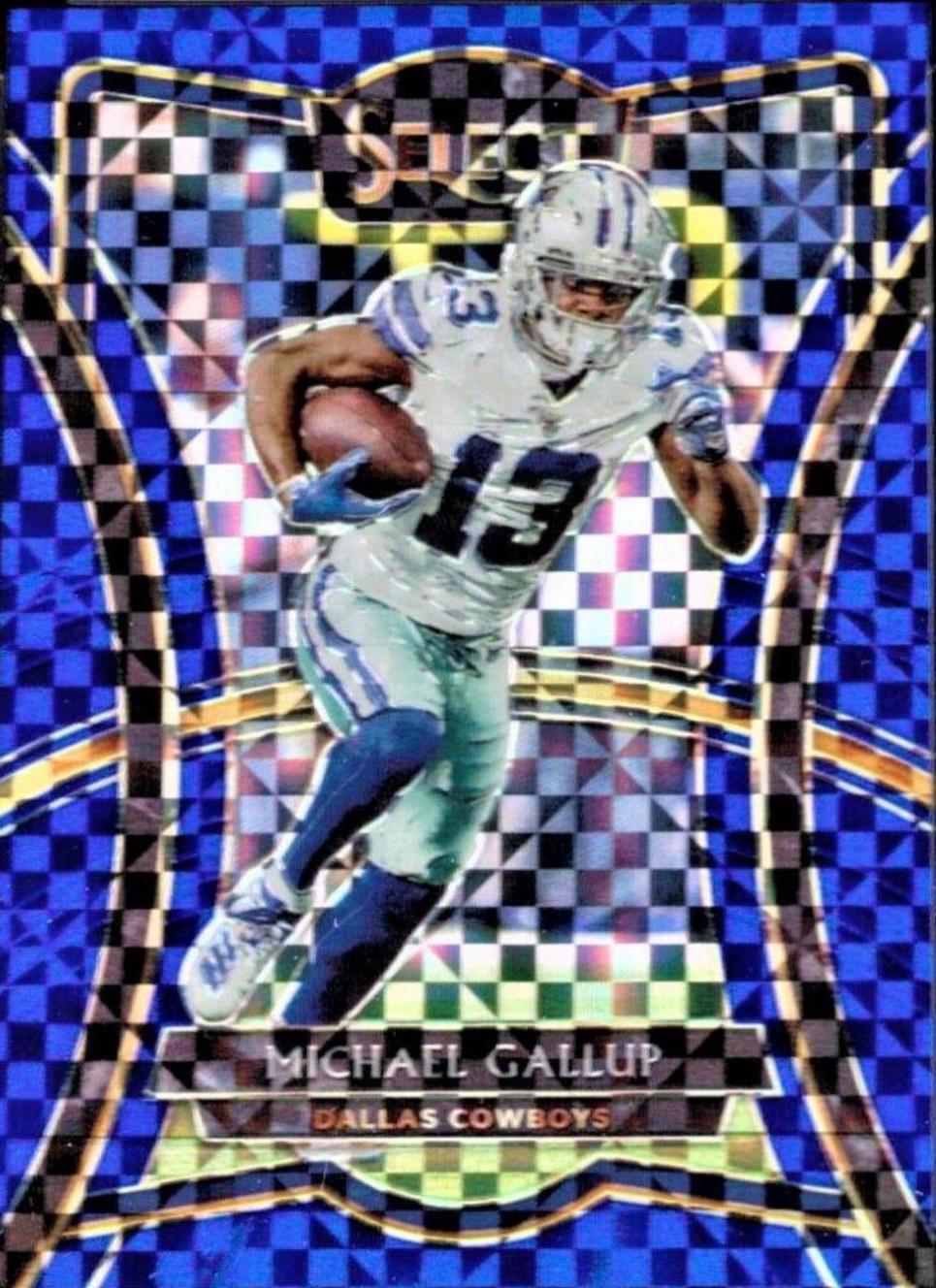 Michael Gallup [Blue Prizm] #186