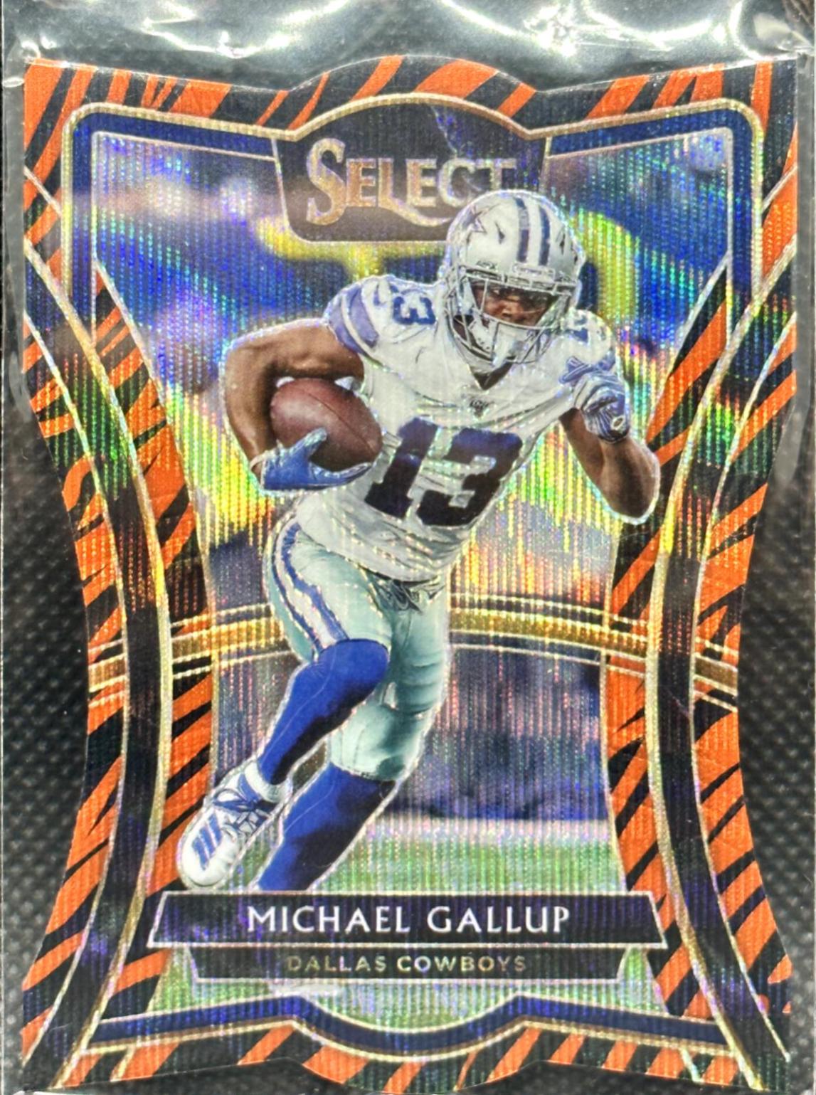 Michael Gallup [Die Cut Tiger Prizm] #186