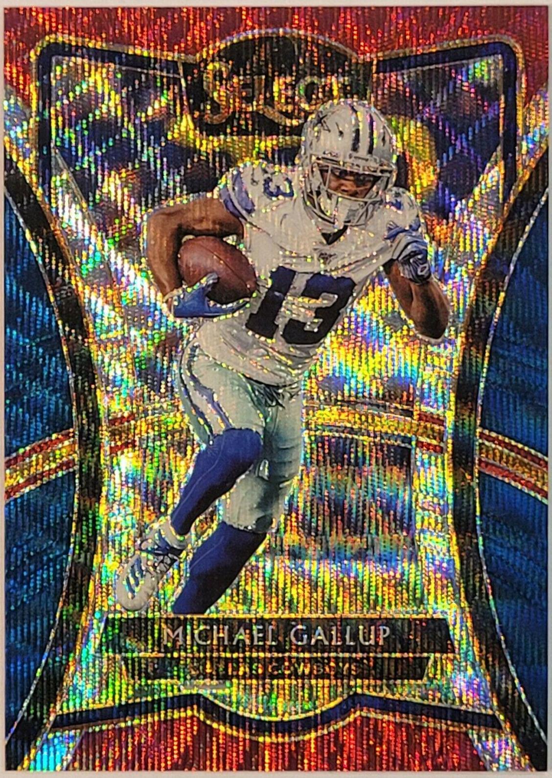 Michael Gallup [Tri Color Prizm] #186