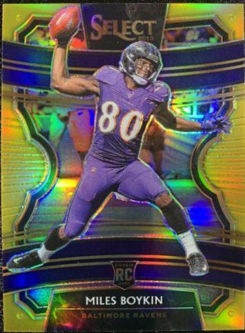 Miles Boykin [Gold Prizm] #23