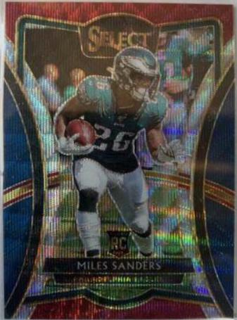 Miles Sanders [Tri Color Prizm] #102
