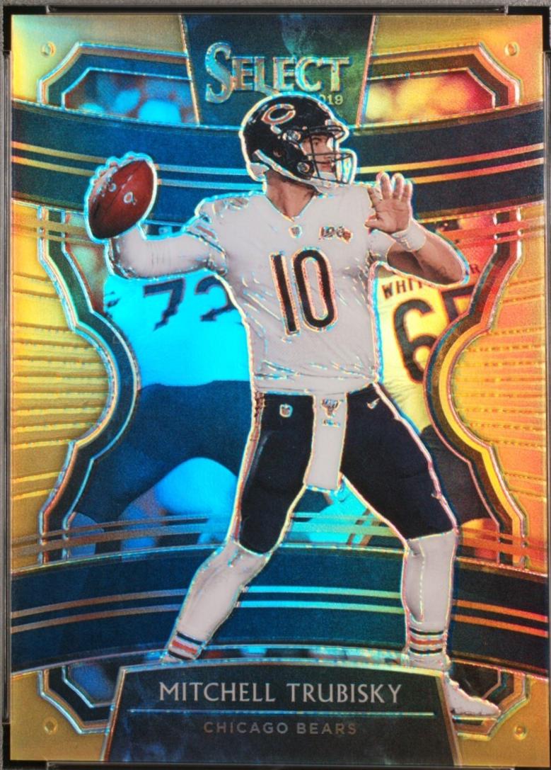 Mitchell Trubisky [Gold Prizm] #14