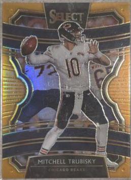 Mitchell Trubisky [Orange Prizm] #14