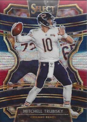 Mitchell Trubisky [Tri Color Prizm] #14