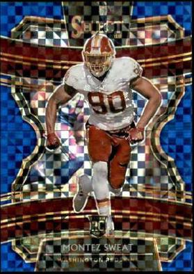 Montez Sweat [Blue Prizm] #12