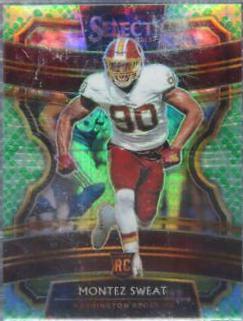 Montez Sweat [Dragon Scale Prizm] #12