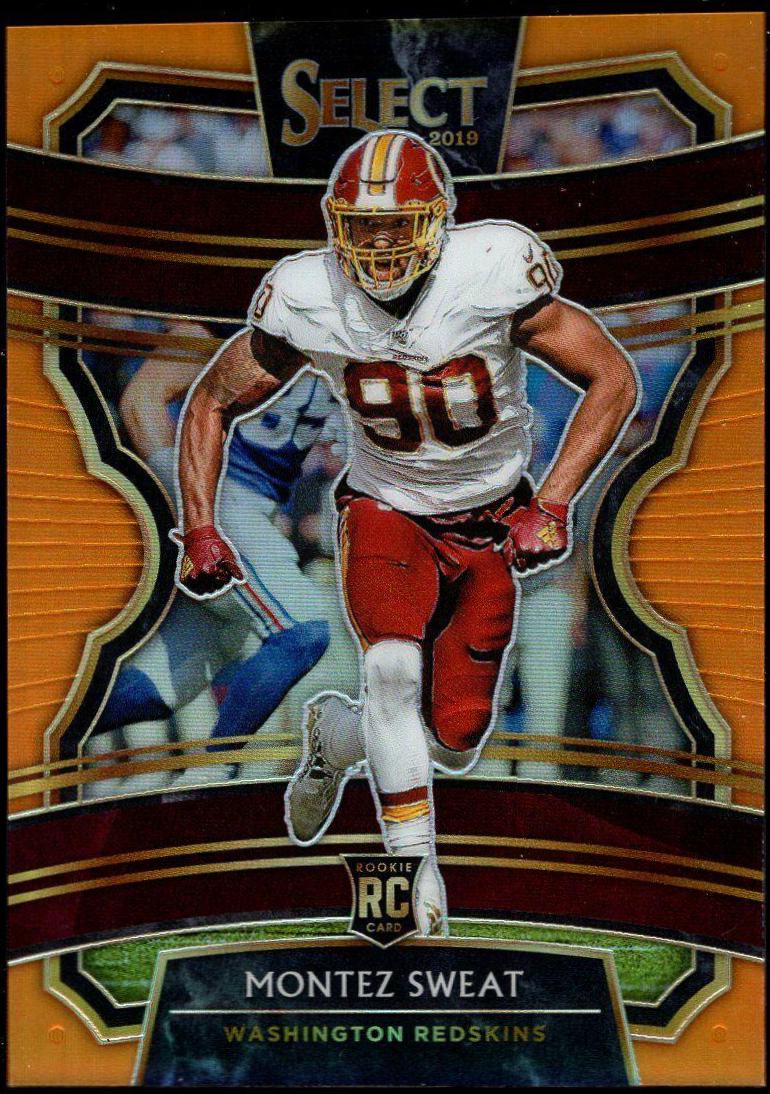 Montez Sweat [Orange Prizm] #12