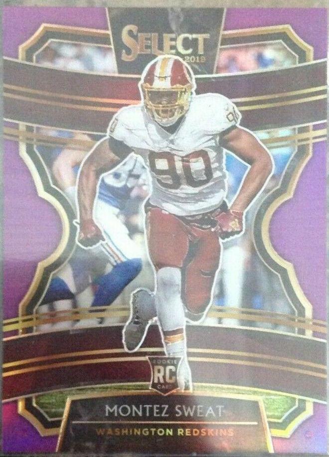 Montez Sweat [Purple Prizm] #12