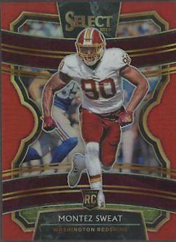 Montez Sweat [Red Prizm] #12