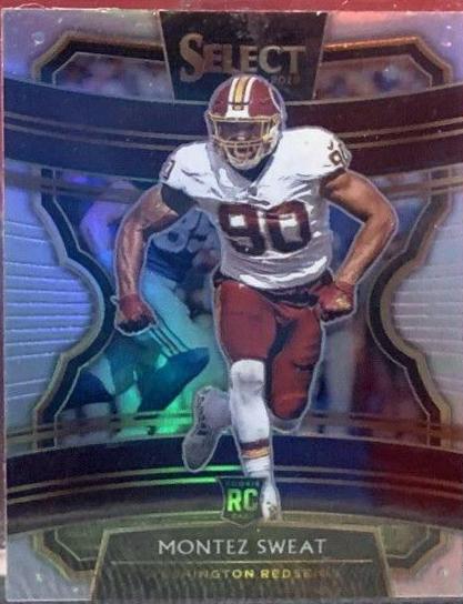 Montez Sweat [Silver Prizm] #12