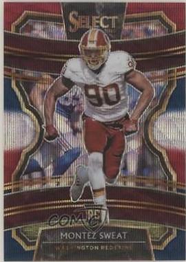 Montez Sweat [Tri Color Prizm] #12