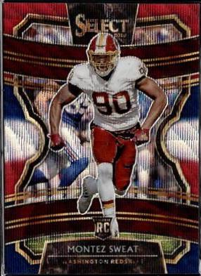 Montez Sweat [White Prizm] #12