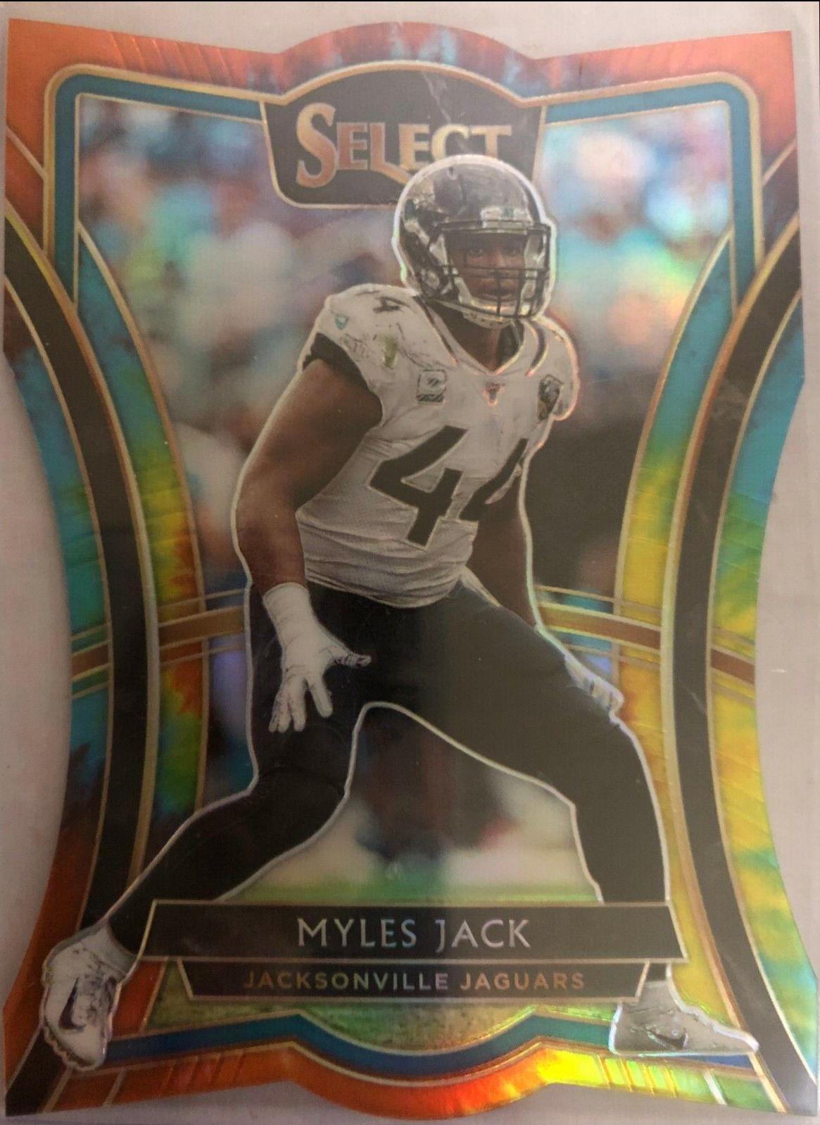 Myles Jack [Die Cut Tie Dye Prizm] #128