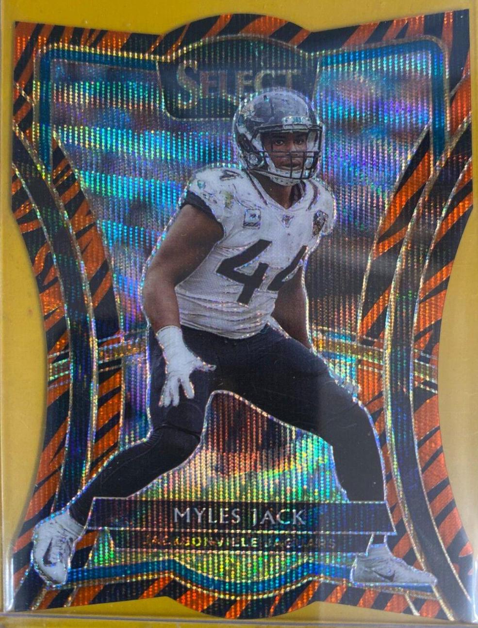 Myles Jack [Die Cut Tiger Prizm] #128