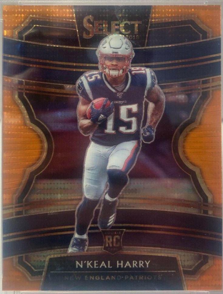 N'Keal Harry [Orange Pulsar Prizm] #51