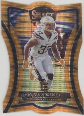 Nasir Adderley [Die Cut Orange Pulsar Prizm] #112