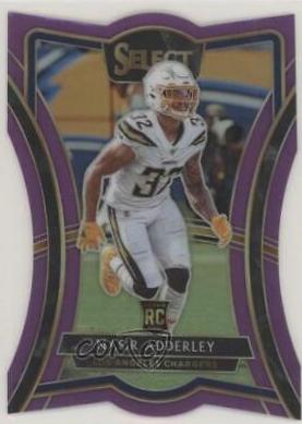 Nasir Adderley [Die Cut Purple Prizm] #112