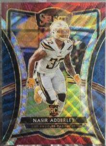 Nasir Adderley [Tri Color Prizm] #112
