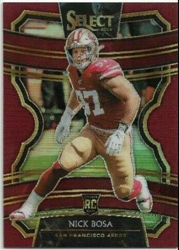Nick Bosa [Maroon Prizm] #48