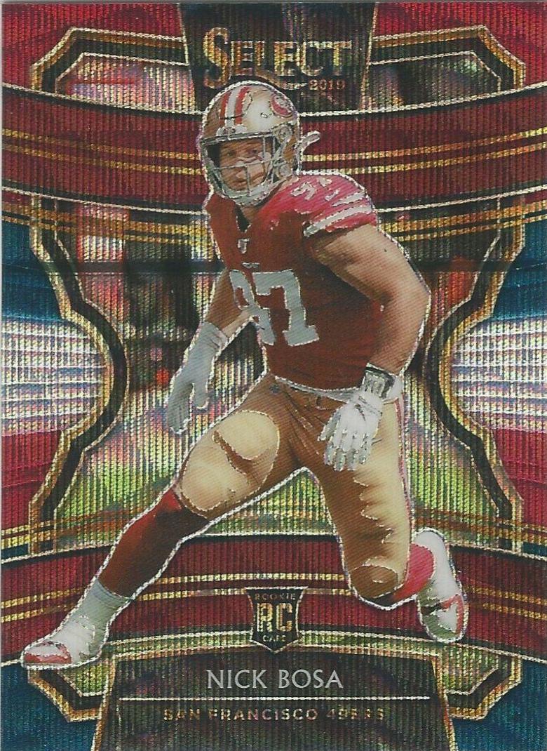 Nick Bosa [Tri Color Prizm] #48