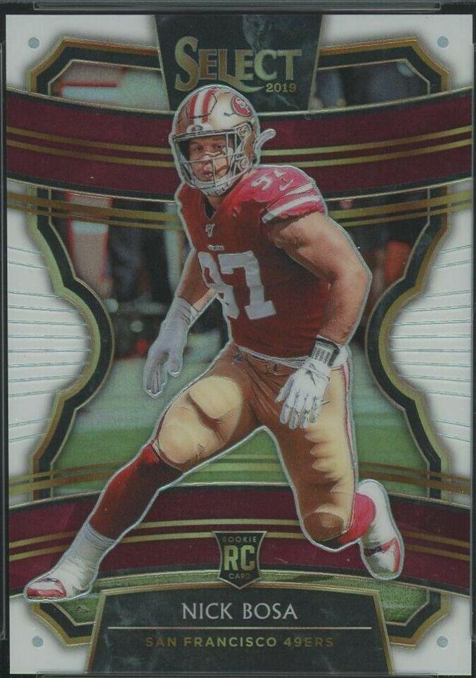 Nick Bosa [White Prizm] #48