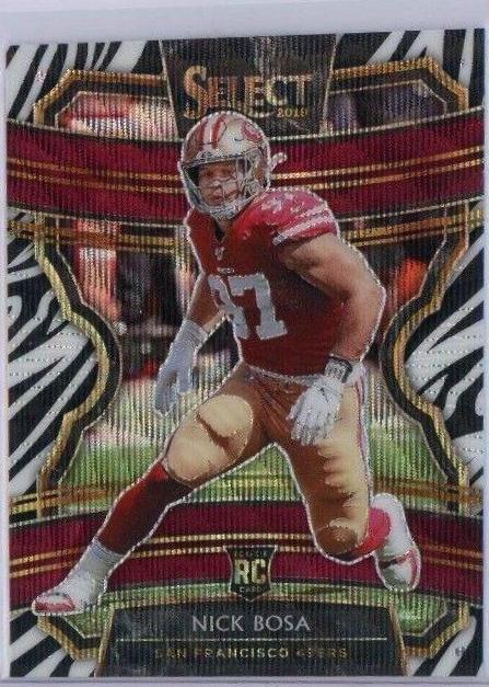 Nick Bosa [Zebra Prizm] #48