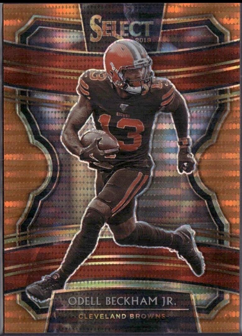 Odell Beckham Jr. [Orange Pulsar Prizm] #77