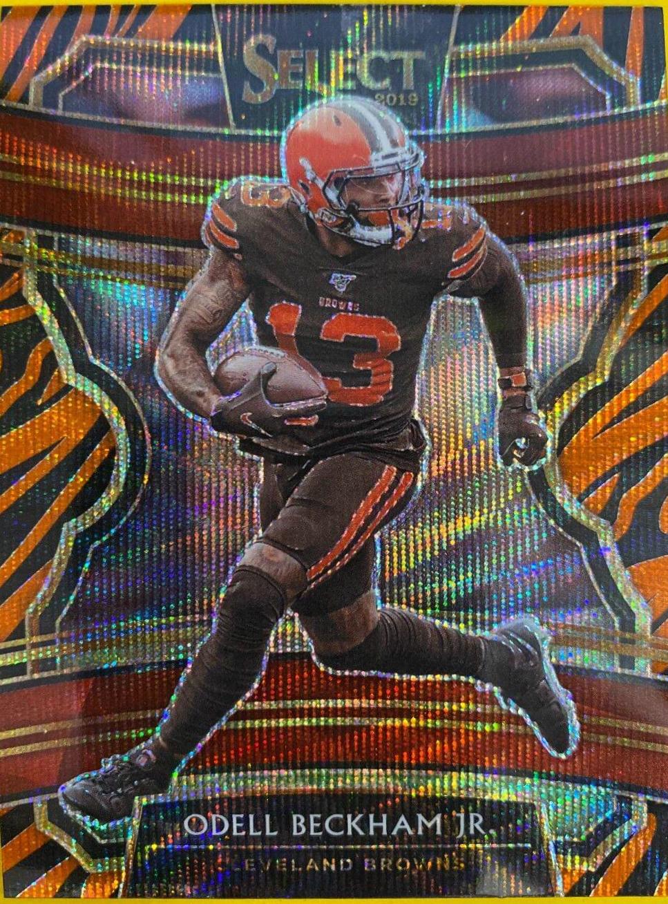 Odell Beckham Jr. [Tiger Prizm] #77