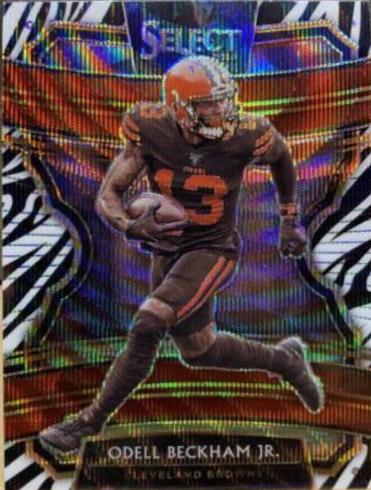 Odell Beckham Jr. [Zebra Prizm] #77