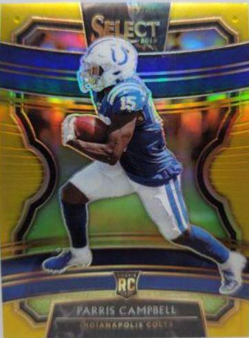 Parris Campbell [Gold Prizm] #40