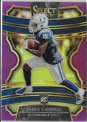 Parris Campbell [Purple Prizm] #40