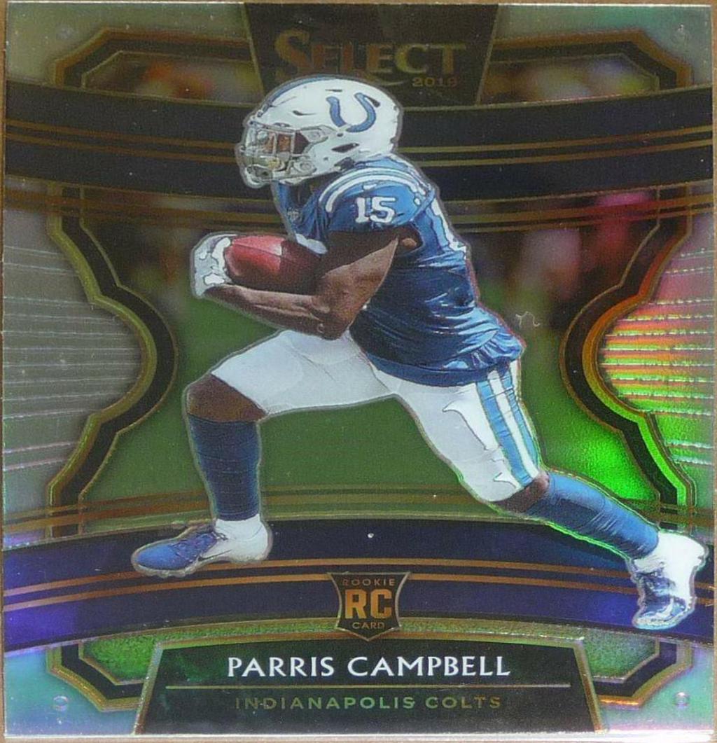 Parris Campbell [Silver Prizm] #40