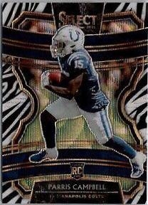 Parris Campbell [Zebra Prizm] #40