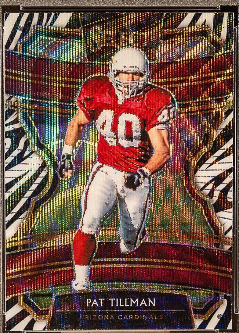 Pat Tillman [Zebra Prizm] #78