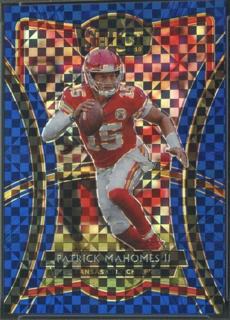 Patrick Mahomes II [Blue Prizm] #129