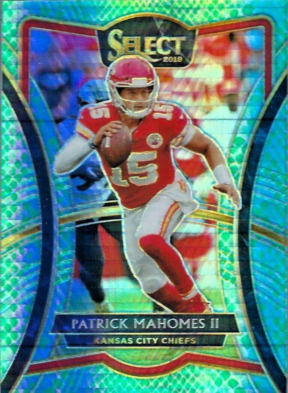 Patrick Mahomes II [Dragon Scale Prizm] #129
