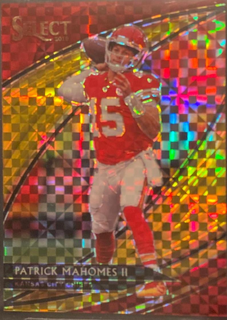Patrick Mahomes II [Gold Prizm] #202