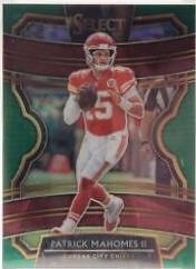 Patrick Mahomes II [Green Prizm] #7