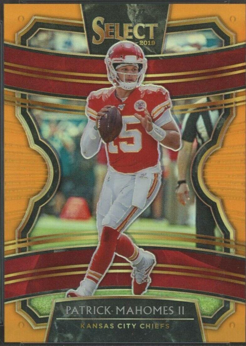 Patrick Mahomes II [Orange Prizm] #7