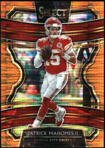 Patrick Mahomes II [Orange Pulsar Prizm] #7