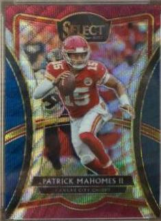 Patrick Mahomes II [Tri Color Prizm] #129