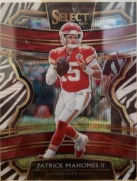 Patrick Mahomes II [Zebra Prizm] #7