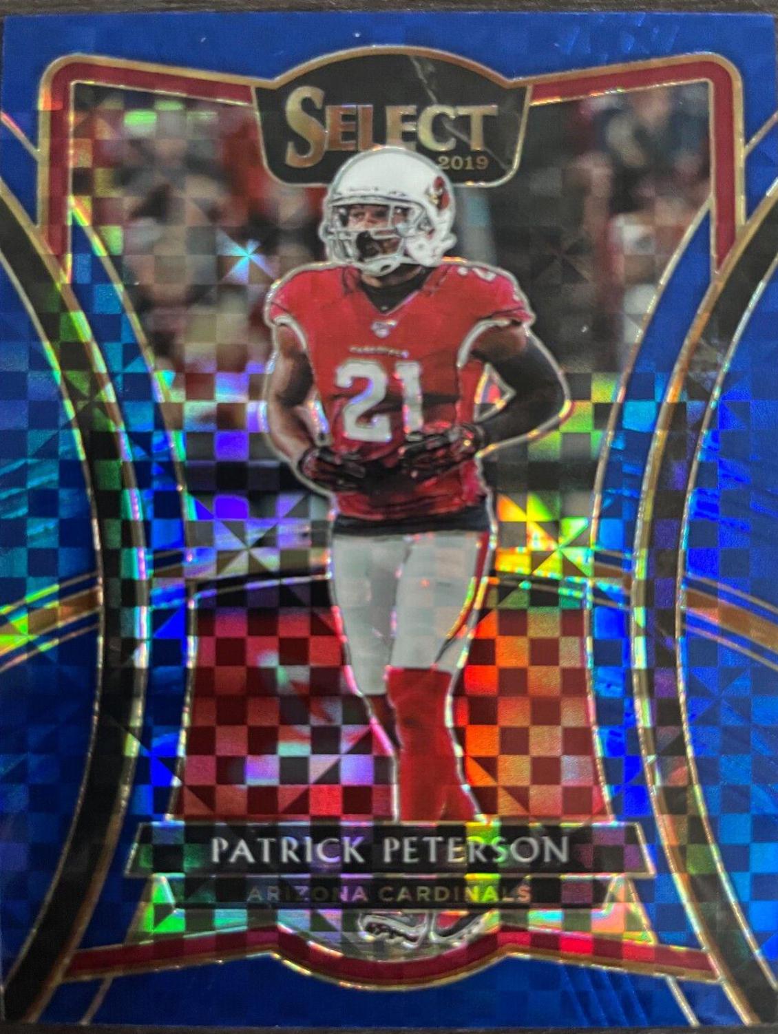 Patrick Peterson [Blue Prizm] #116
