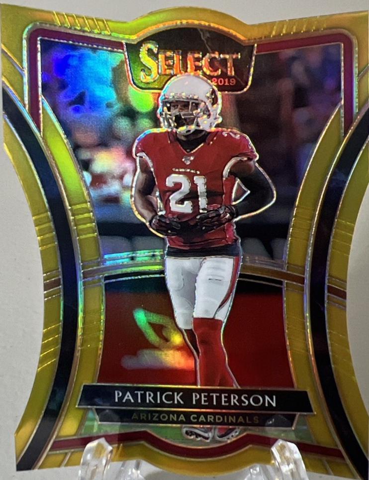 Patrick Peterson [Die Cut Gold Prizm] #116