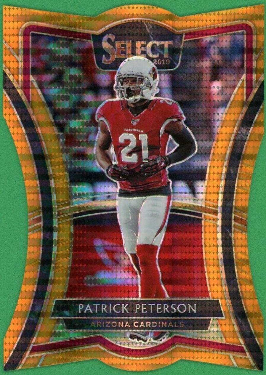 Patrick Peterson [Die Cut Orange Pulsar Prizm] #116